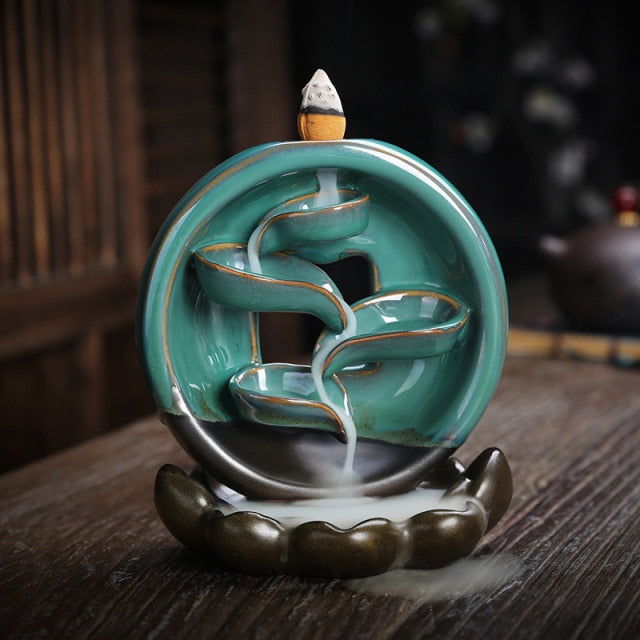 Waterfall Incense Burner